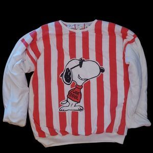 Vintage Snoopy Double Sided Long Sleeve